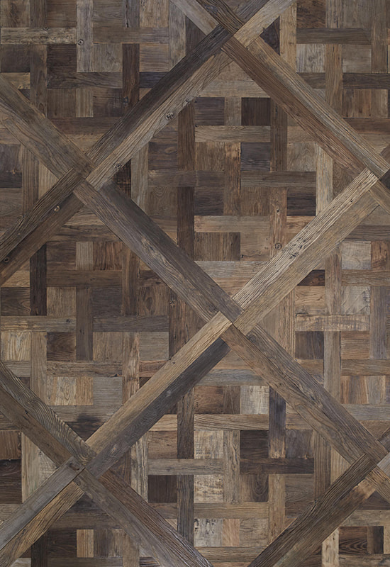 Tenebris-Alba quercu Design Parquet Tabulatum OA003-41