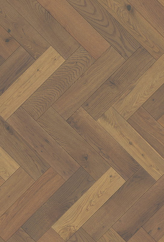 Dark Smoked Eastern Europa Herringbone Engineered lignum Tabulatum OE003-3